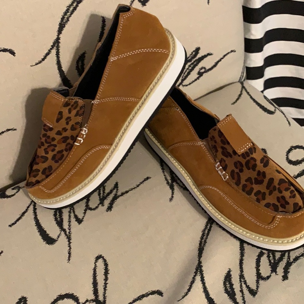 Cheetah Suede Cruisers
